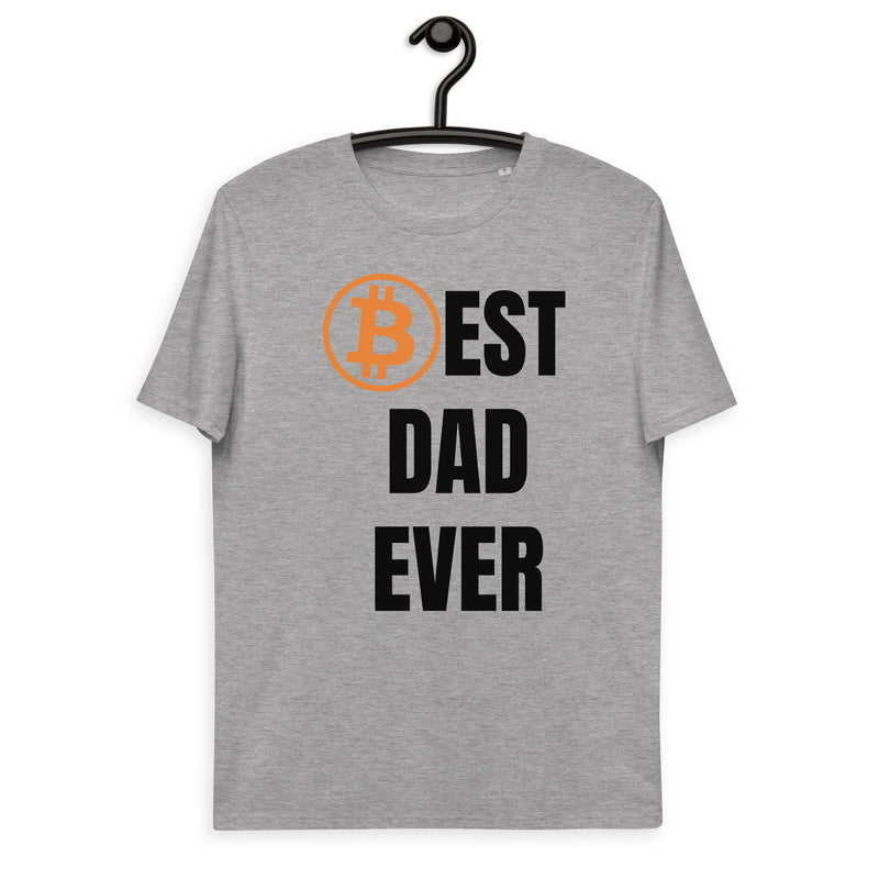 Bitcoin Family DAD Basic Bio-T-Shirt für Männer