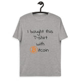 Bitcoin Buy Men's Organic Cotton T-Shirt