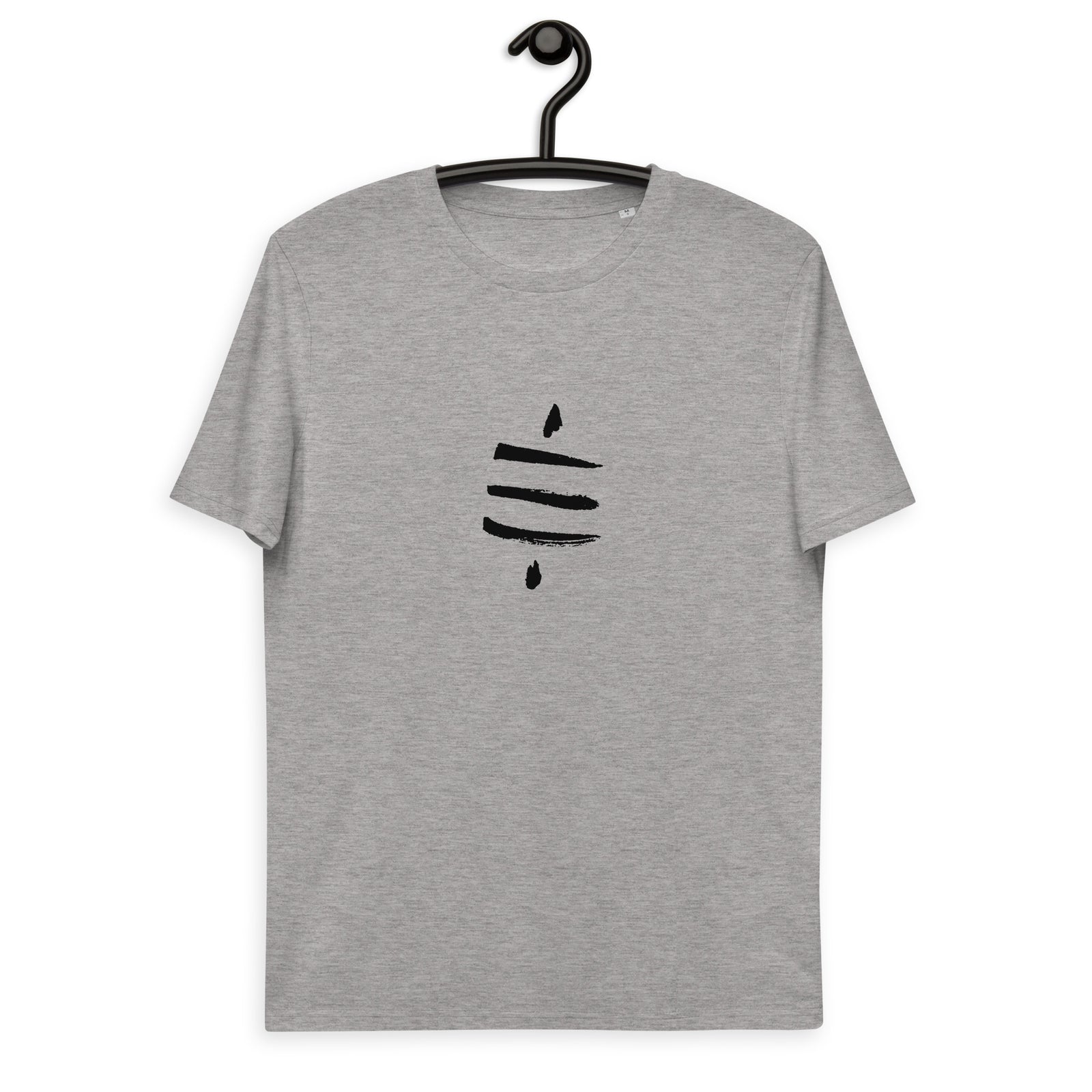 Bitcoin Satsymbol Basic Bio-T-Shirt für Männer