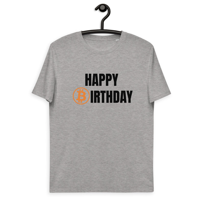 Happy Birthday Bitcoin Men's Organic Cotton T-Shirt