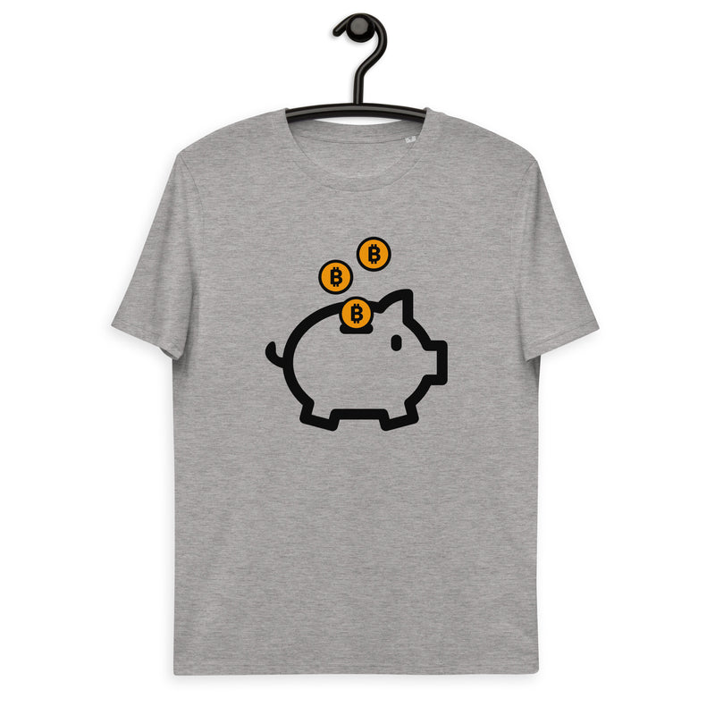 Bitcoin Piggy Bank Men's Organic Cotton T-Shirt