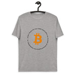Bitcoin Symbol Men's Organic Cotton T-Shirt