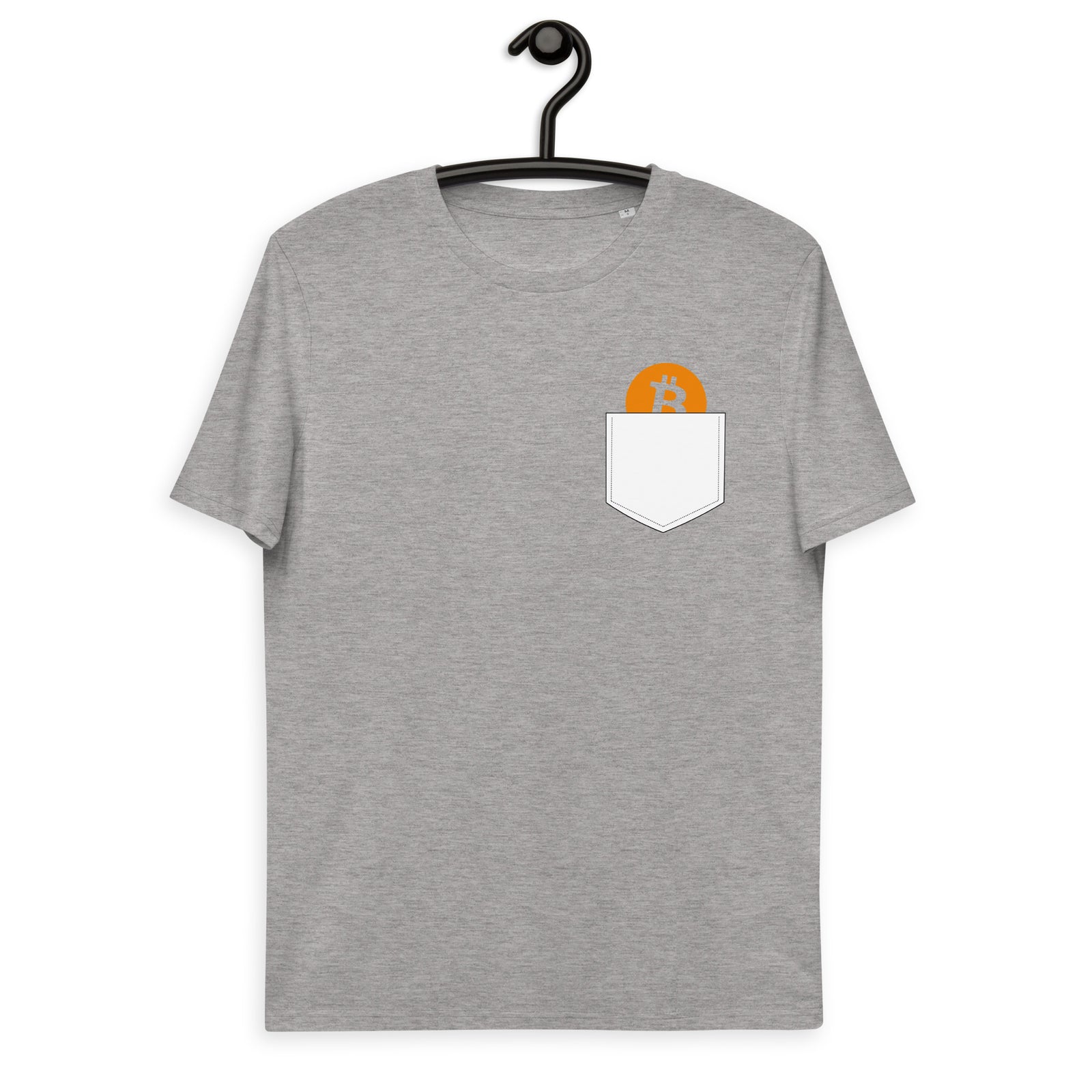 Bitcoin Bag Basic Bio-T-Shirt für Männer