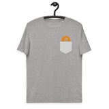 Bitcoin Bag Basic Bio-T-Shirt für Männer