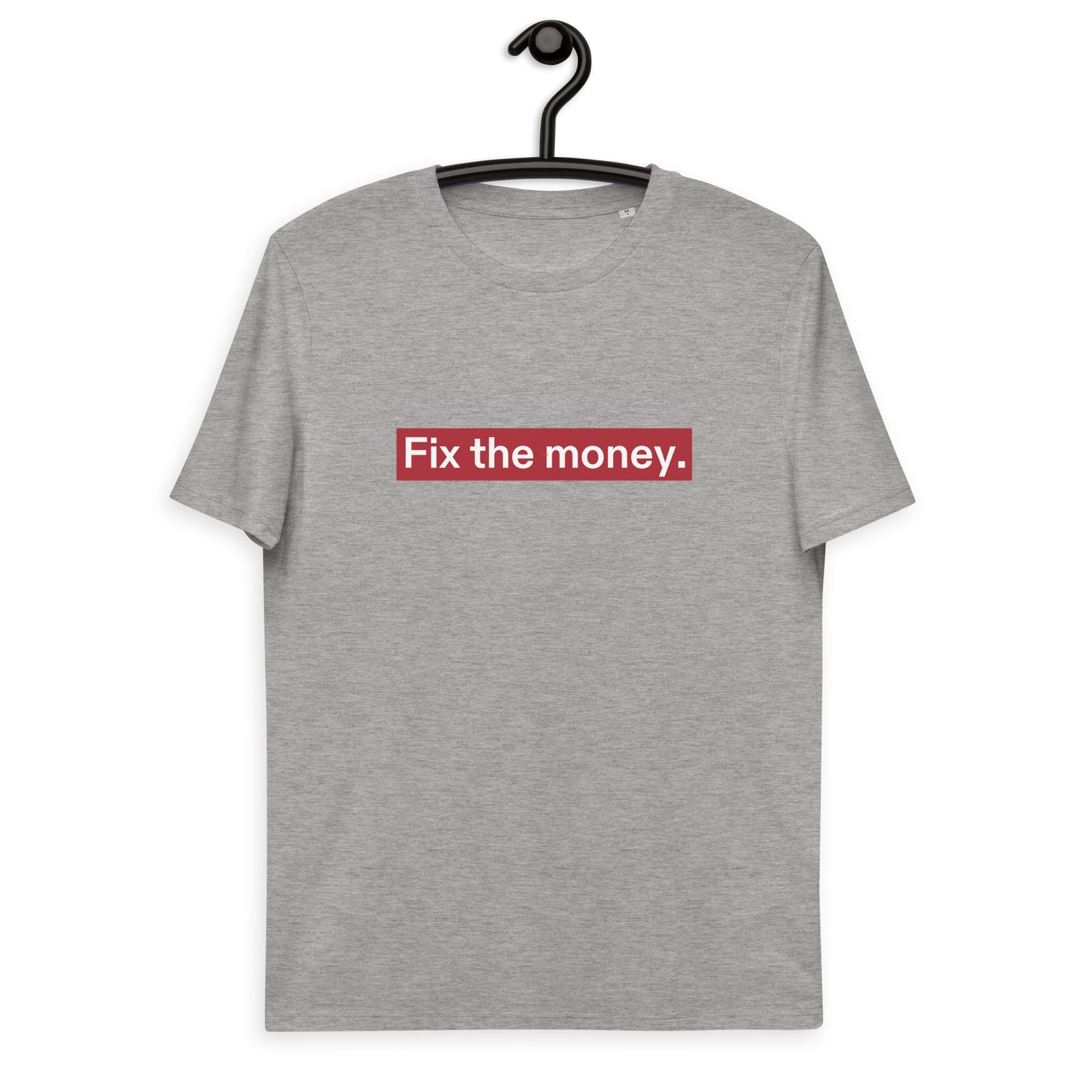 Fix the Money. Men's Organic Cotton | Bitcoin T-Shirt