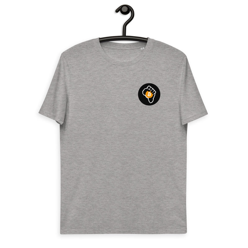 Bitcoin Ekasi Back & Front Men's Organic Cotton T-Shirt