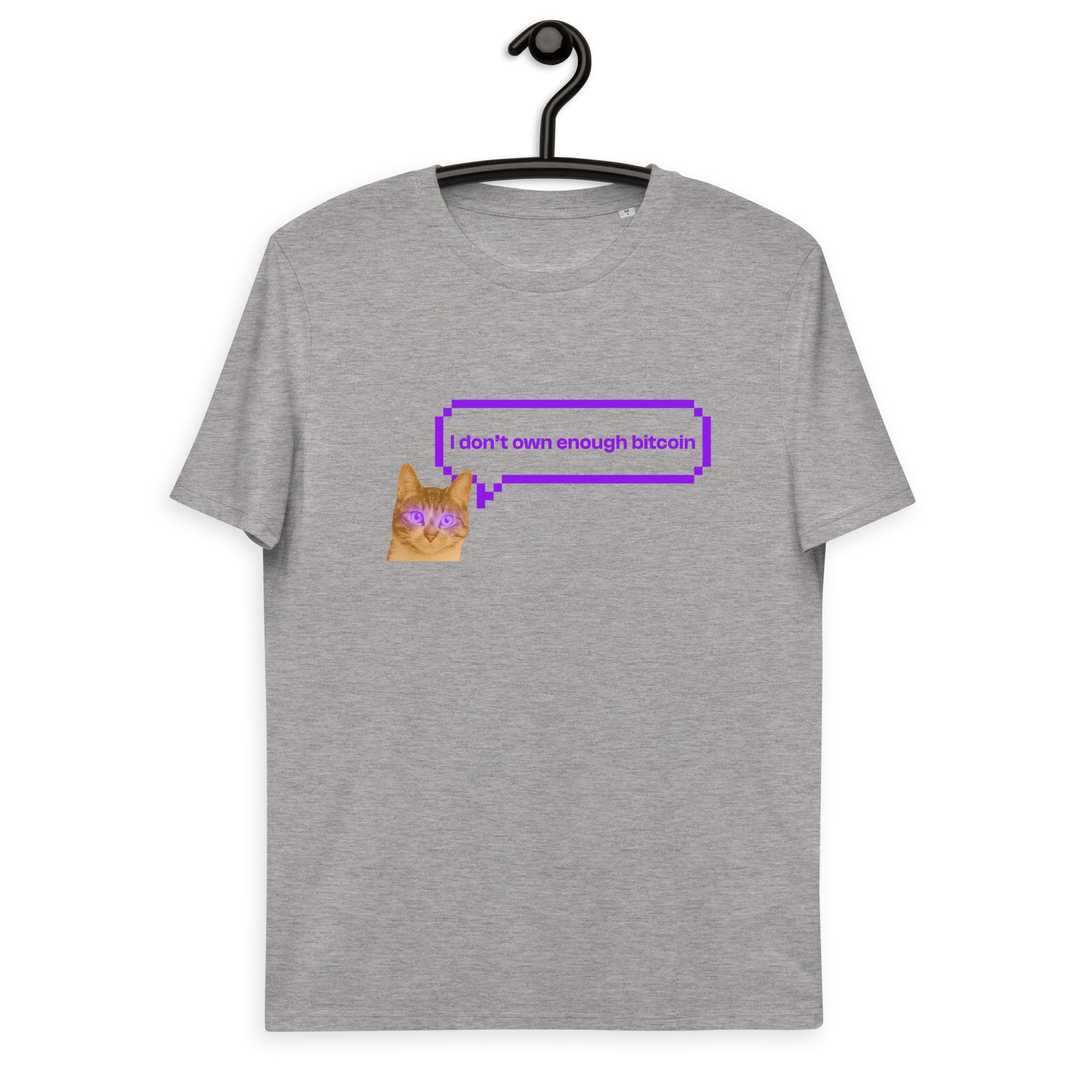 Bitcat | Organic Cotton | Bitcoin T-Shirt | Unisex