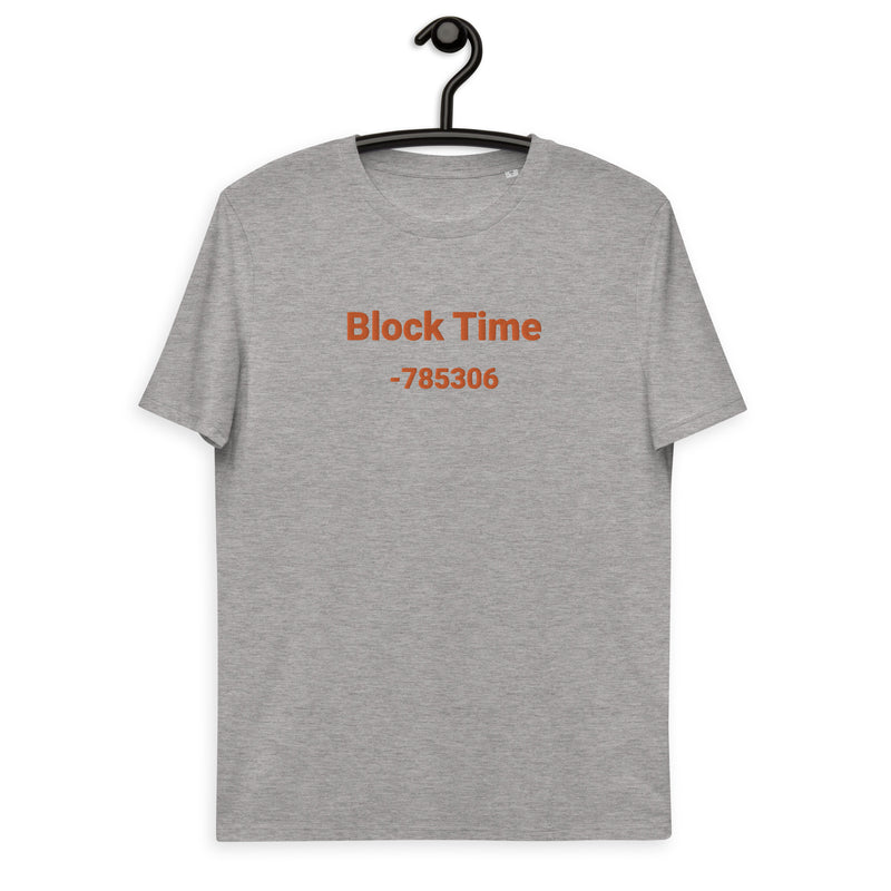 Block Time Personalized Women's Organic Cotton | Bitcoin T-Shirt