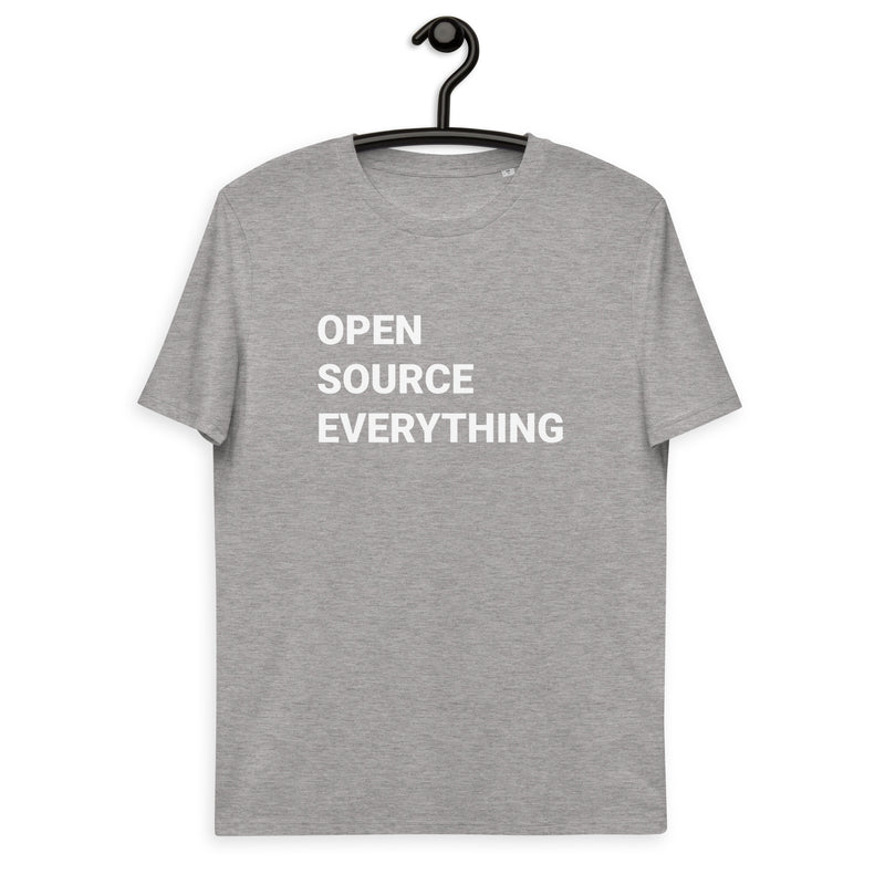 Open Source Everything Men's Organic Cotton | Bitcoin T-Shirt