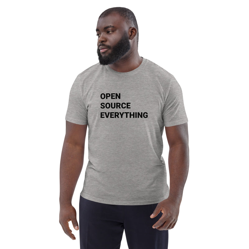 Open Source Everything Men's Organic Cotton | Bitcoin T-Shirt