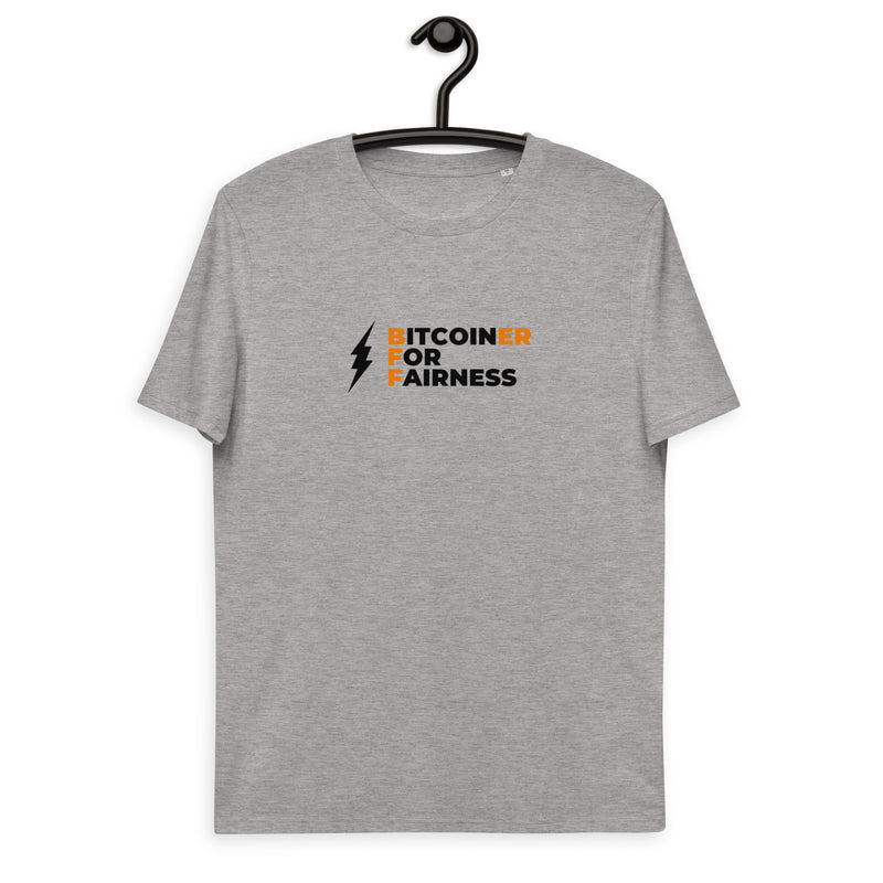 Bitcoiner For Fairness Men's Organic Cotton | Bitcoin T-Shirt