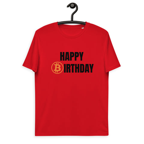 Happy Birthday Bitcoin Men's Organic Cotton T-Shirt