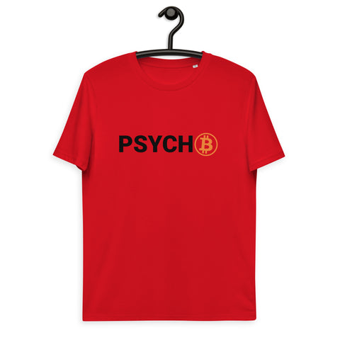 Bitcoin Psycho Basic Bio-T-Shirt für Männer