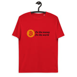 Bitcoin Fix the Money Men's Organic Cotton T-Shirt