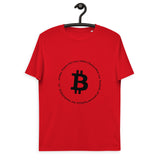 Bitcoin Symbol Men's Organic Cotton T-Shirt