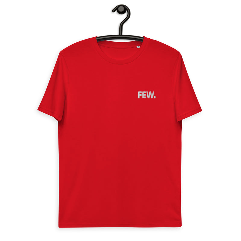 Bitcoin Few. Embroidered Men's Organic Cotton T-Shirt