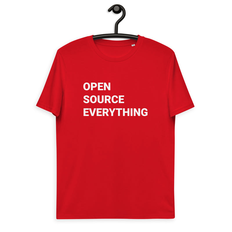 Open Source Everything Men's Organic Cotton | Bitcoin T-Shirt