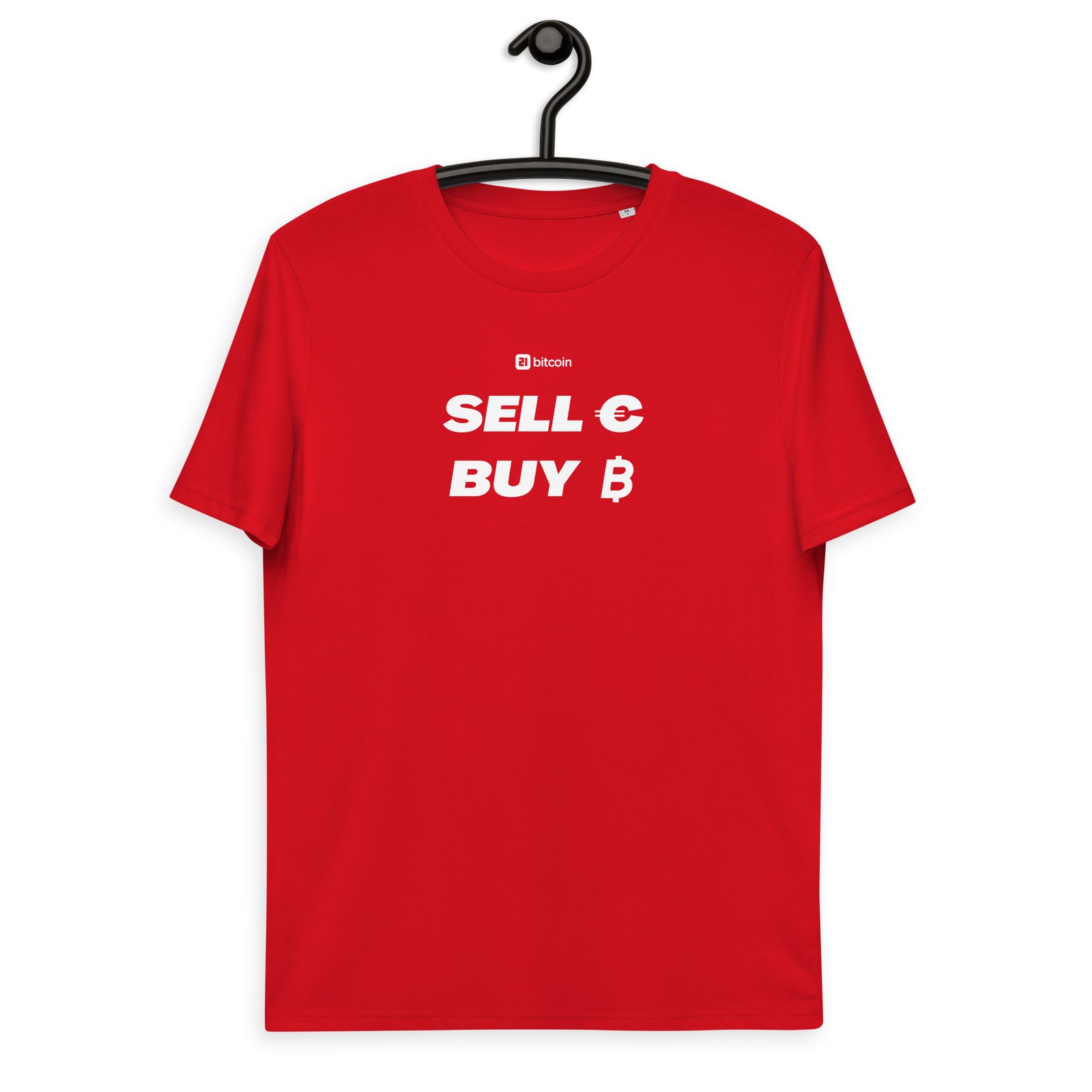 21bitcoin Men's Organic Cotton | Bitcoin T-Shirt