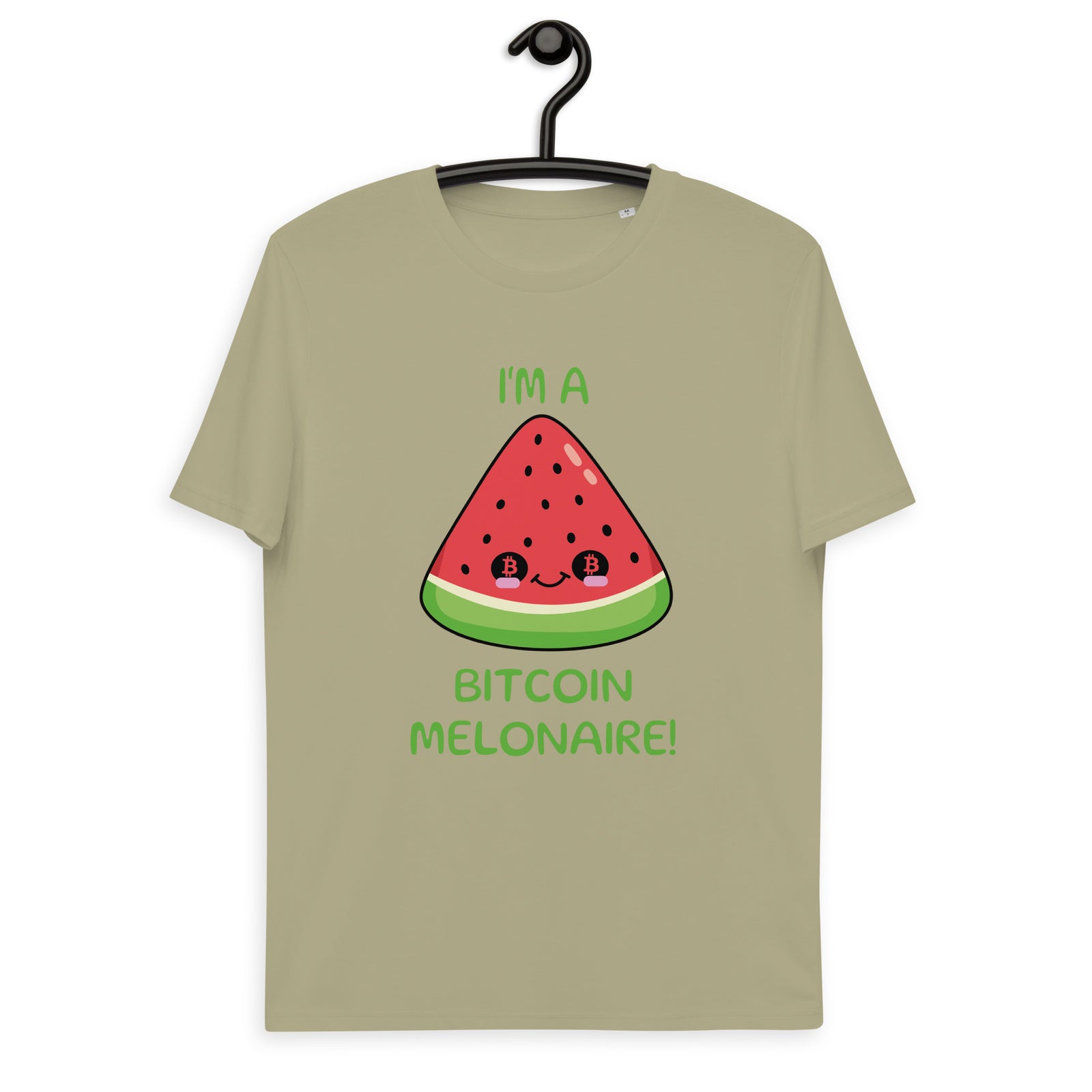 Bitcoin Melon Men's Organic Cotton T-Shirt