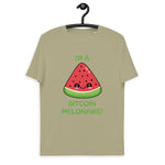 Bitcoin Melon Basic Bio-T-Shirt für Männer