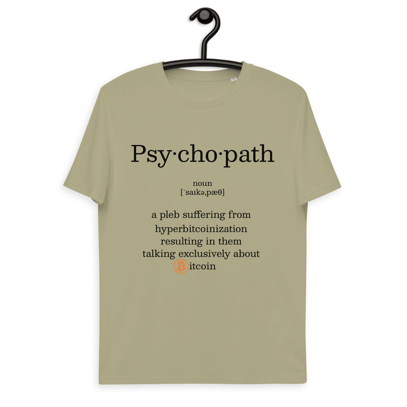 Bitcoin Psychopath Basic Bio-T-Shirt für Männer