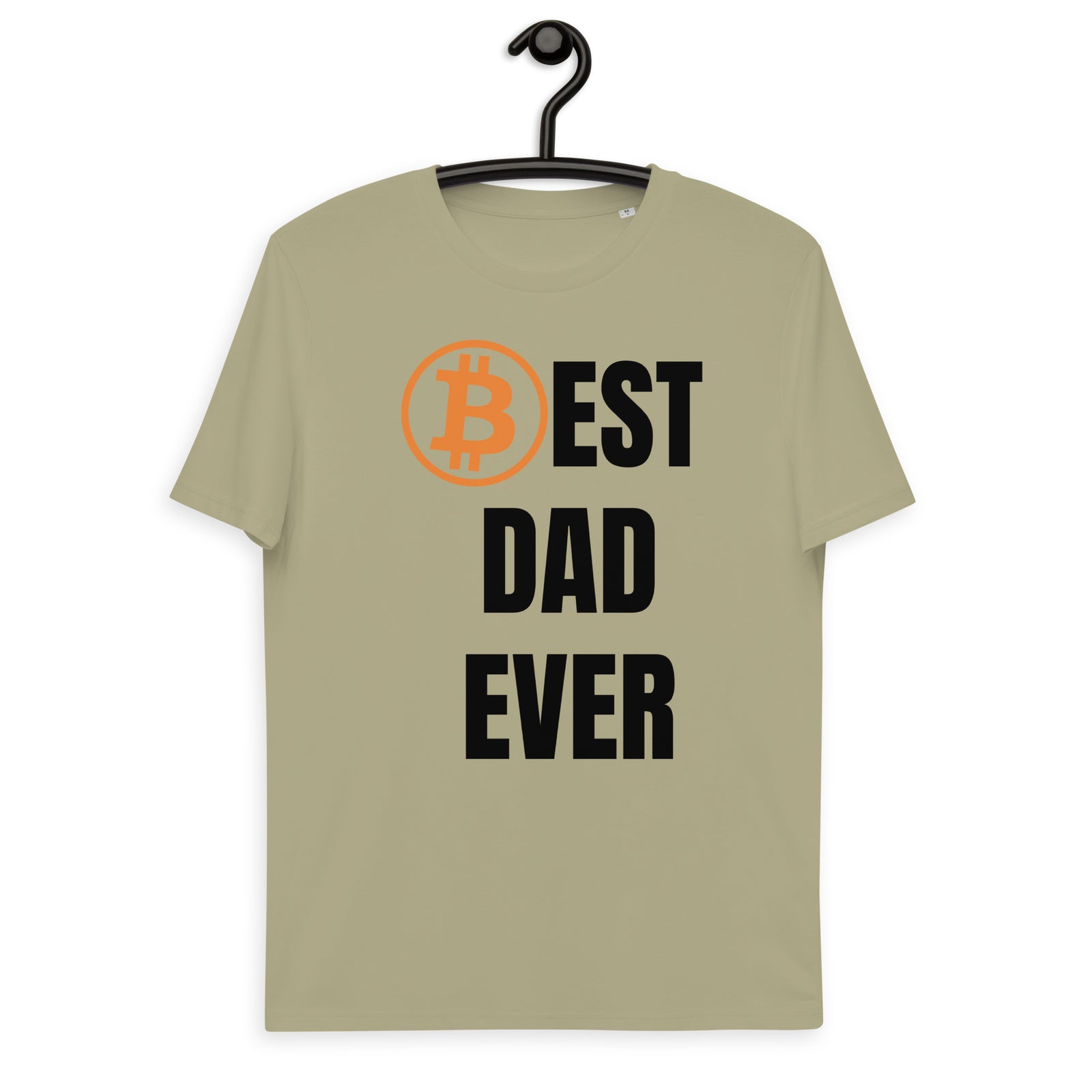 Bitcoin Family DAD Basic Bio-T-Shirt für Männer