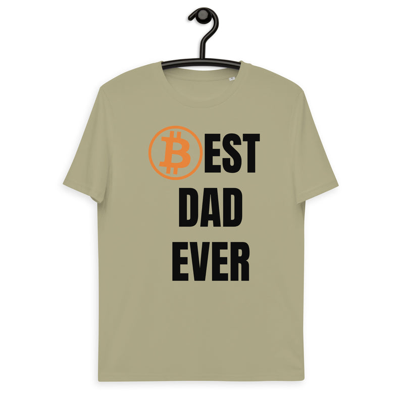 Bitcoin Family DAD Basic Bio-T-Shirt für Männer