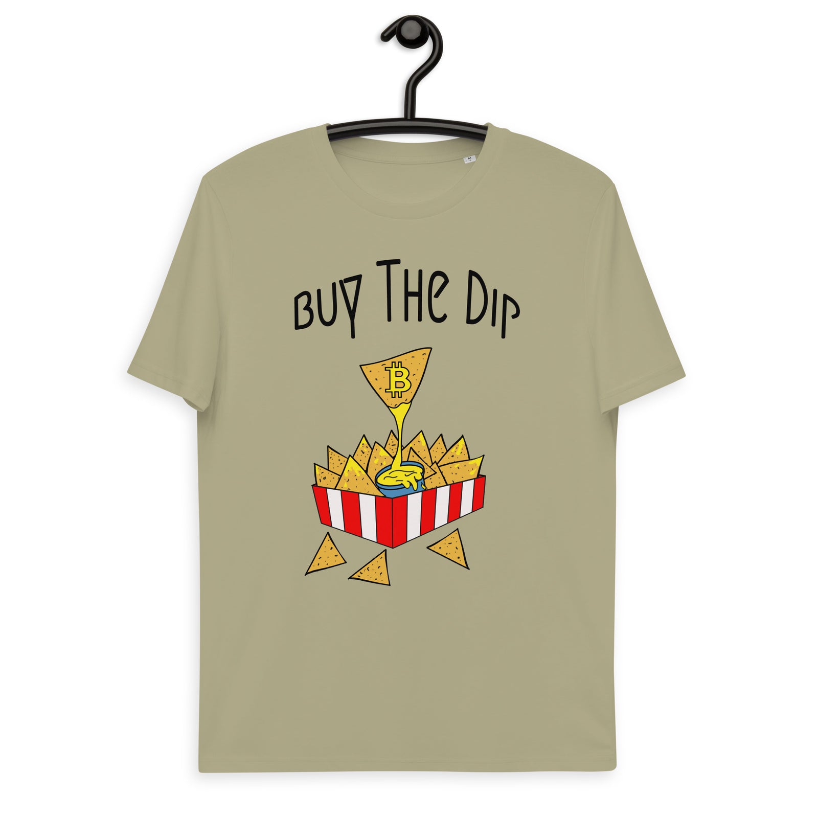 Bitcoin Buy the Dip Men's Organic Cotton T-Shirt