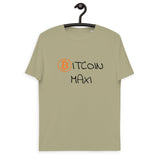 Bitcoin Maxi Basic Bio-T-Shirt für Männer