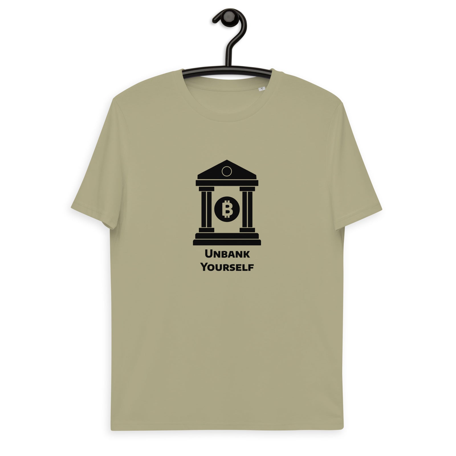 Bitcoin Unbank Yourself Men's Organic Cotton T-Shirt