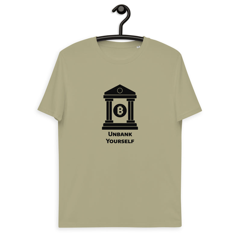 Bitcoin Unbank Yourself Men's Organic Cotton T-Shirt