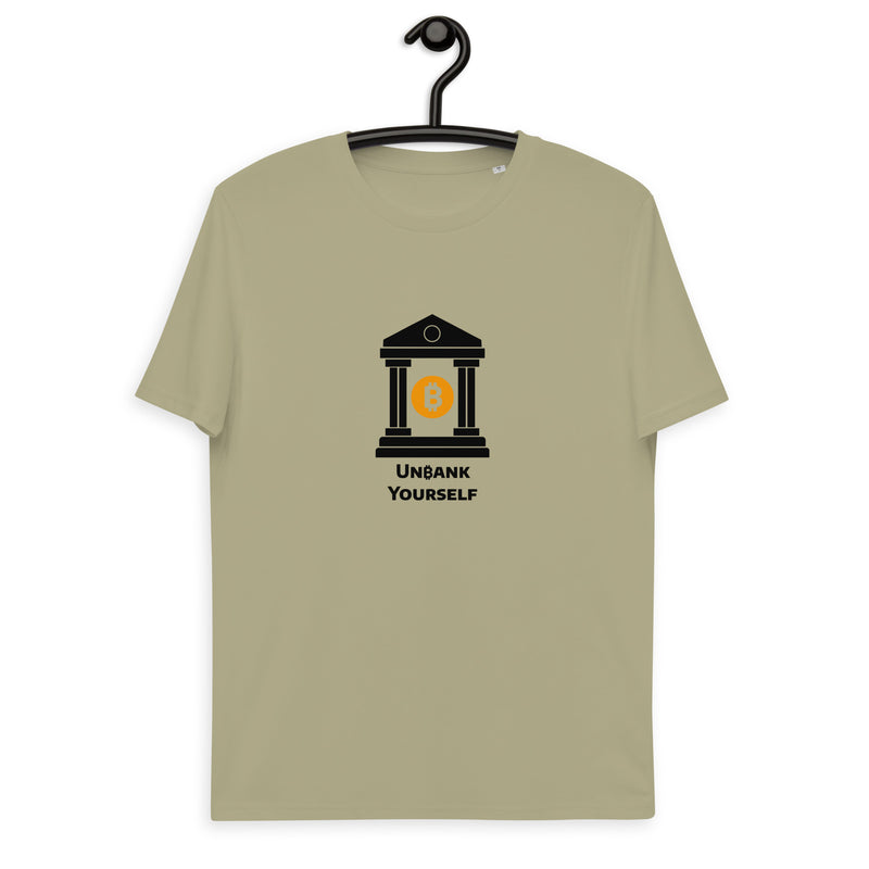 Bitcoin Unbank Yourself Men's Organic Cotton T-Shirt