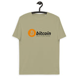 Bitcoin Men's Organic Cotton T-Shirt