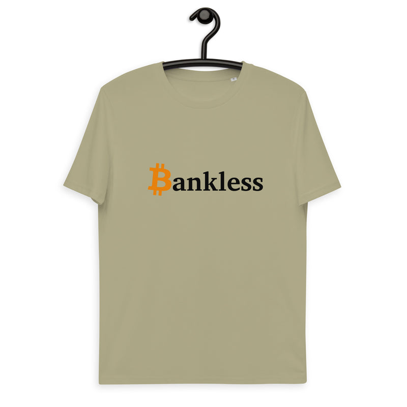 Bitcoin Bankless Basic Bio-T-Shirt für Männer