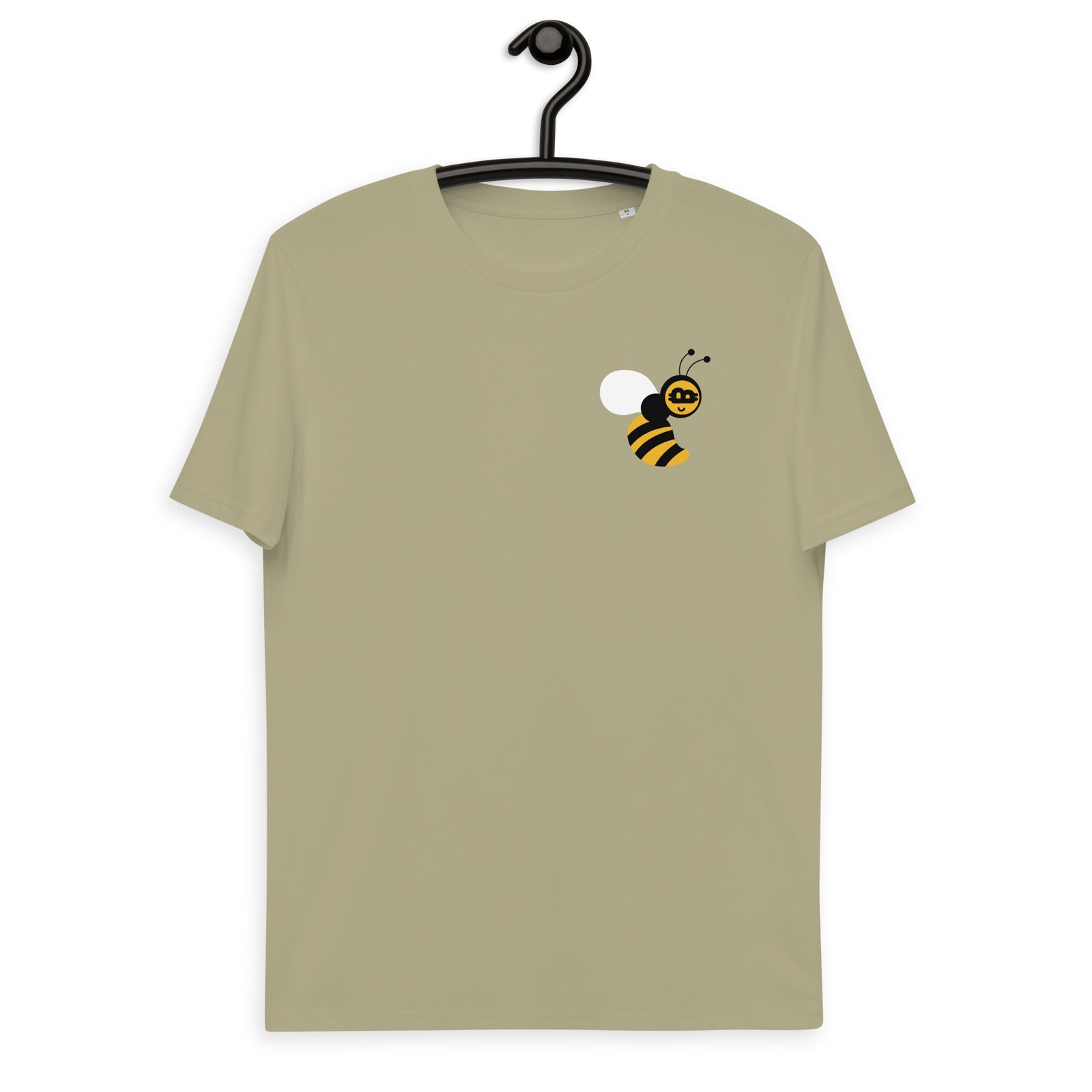 Bitcoin Cyberbee Honig Basic Bio-T-Shirt für Männer