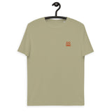 Infinity Divided by 21 Mio Bitcoin Embroidered Men's Organic Cotton T-Shirt