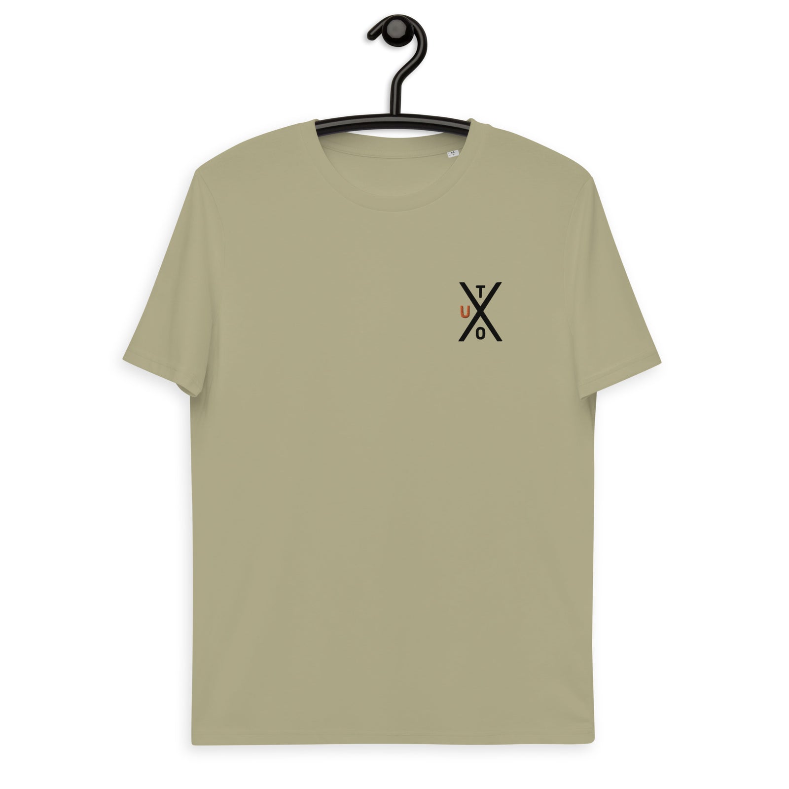 UTXO Embroidered Men's Organic Cotton | Bitcoin T-Shirt