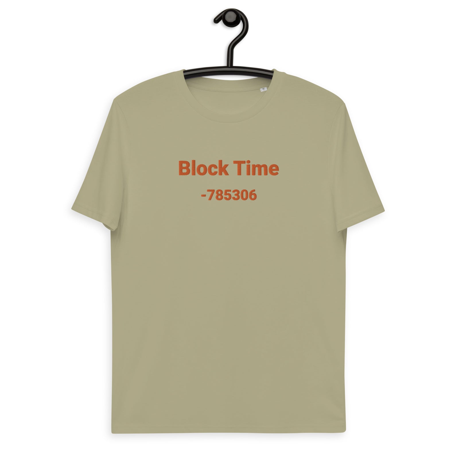 Block Time Personalized Women's Organic Cotton | Bitcoin T-Shirt
