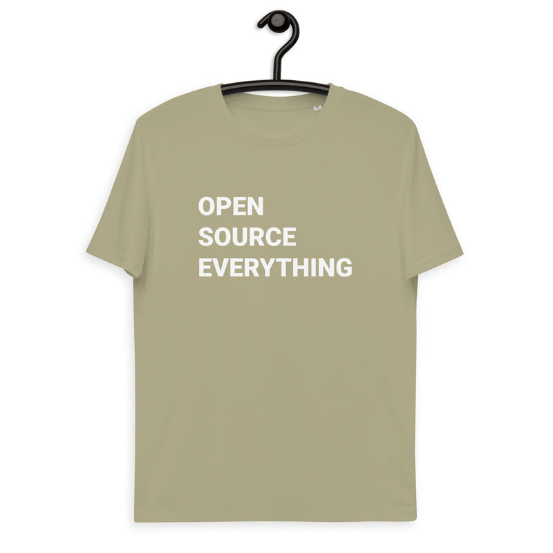 Open Source Everything Men's Organic Cotton | Bitcoin T-Shirt