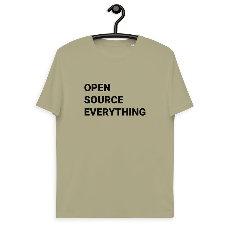 Open Source Everything Men's Organic Cotton | Bitcoin T-Shirt
