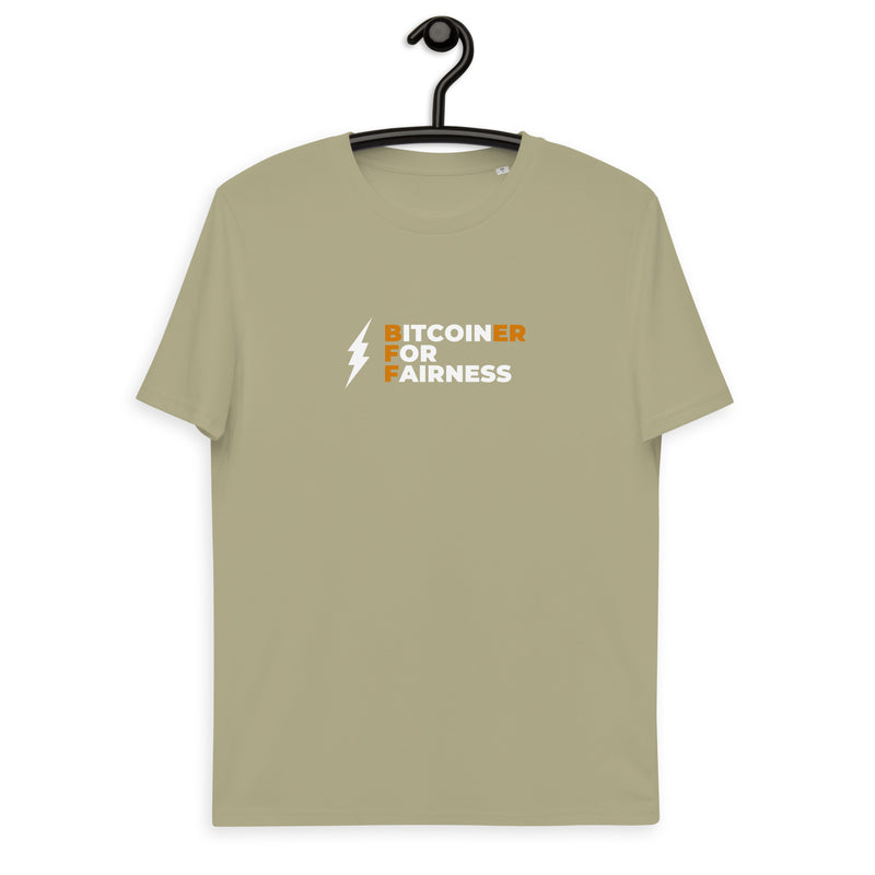 Bitcoiner For Fairness Men's Organic Cotton | Bitcoin T-Shirt