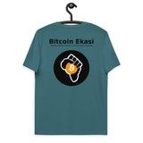 Bitcoin Ekasi Back & Front Men's Organic Cotton T-Shirt