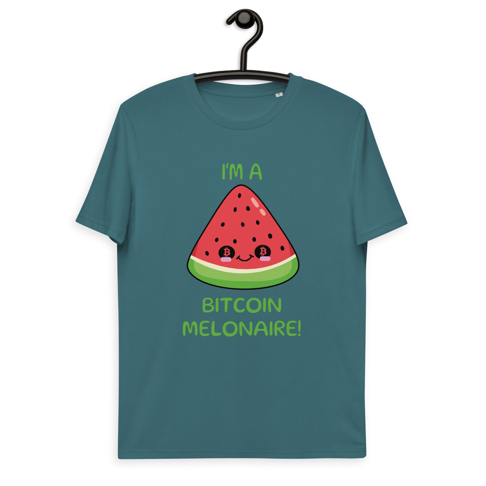 Bitcoin Melon Men's Organic Cotton T-Shirt
