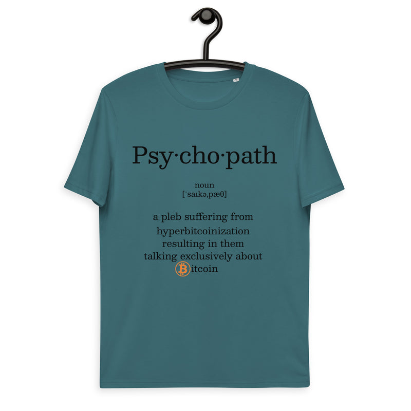 Bitcoin Psychopath Basic Bio-T-Shirt für Männer