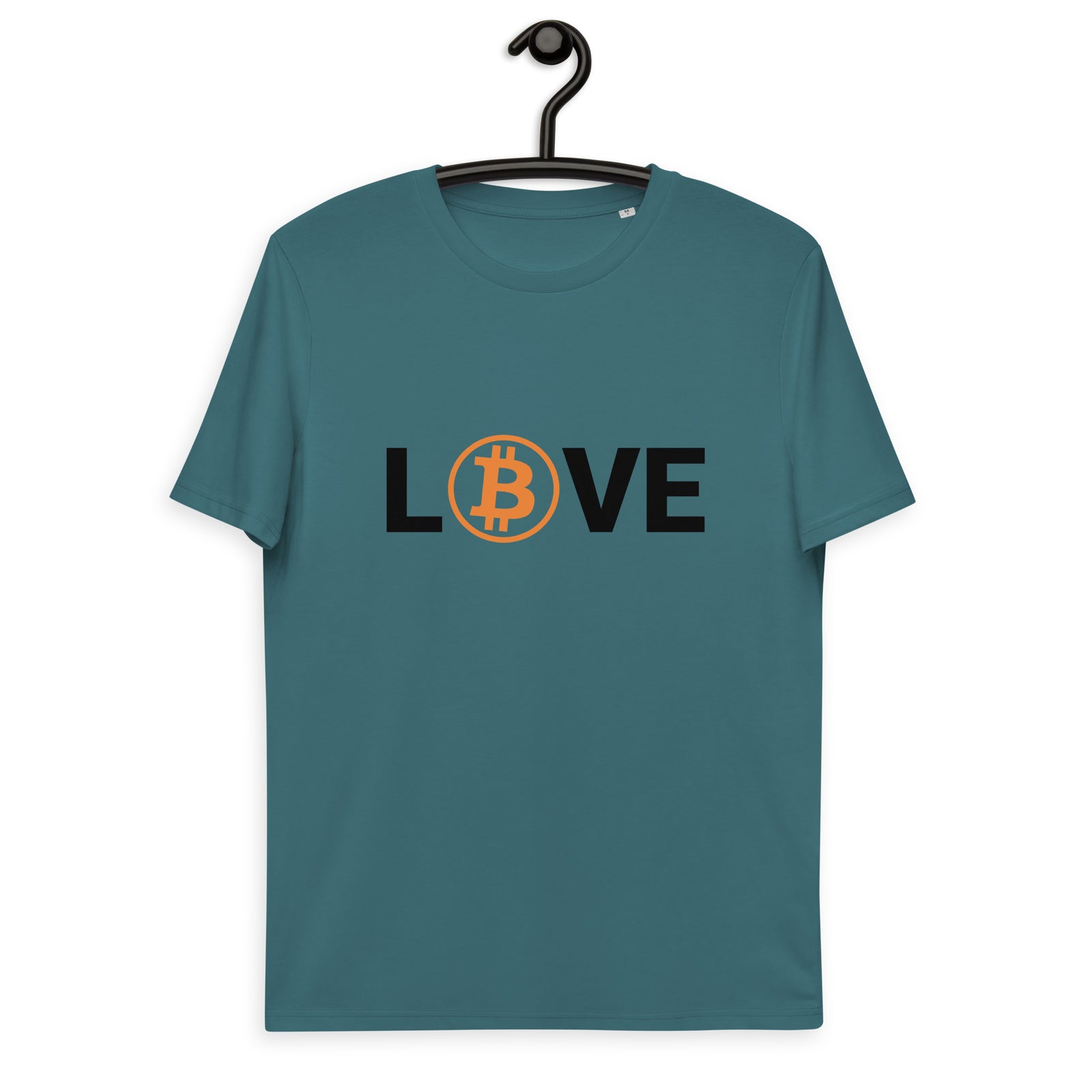 Bitcoin LOVE Men's Organic Cotton T-Shirt