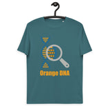 Bitcoin Orange DNA Basic Bio-T-Shirt für Männer