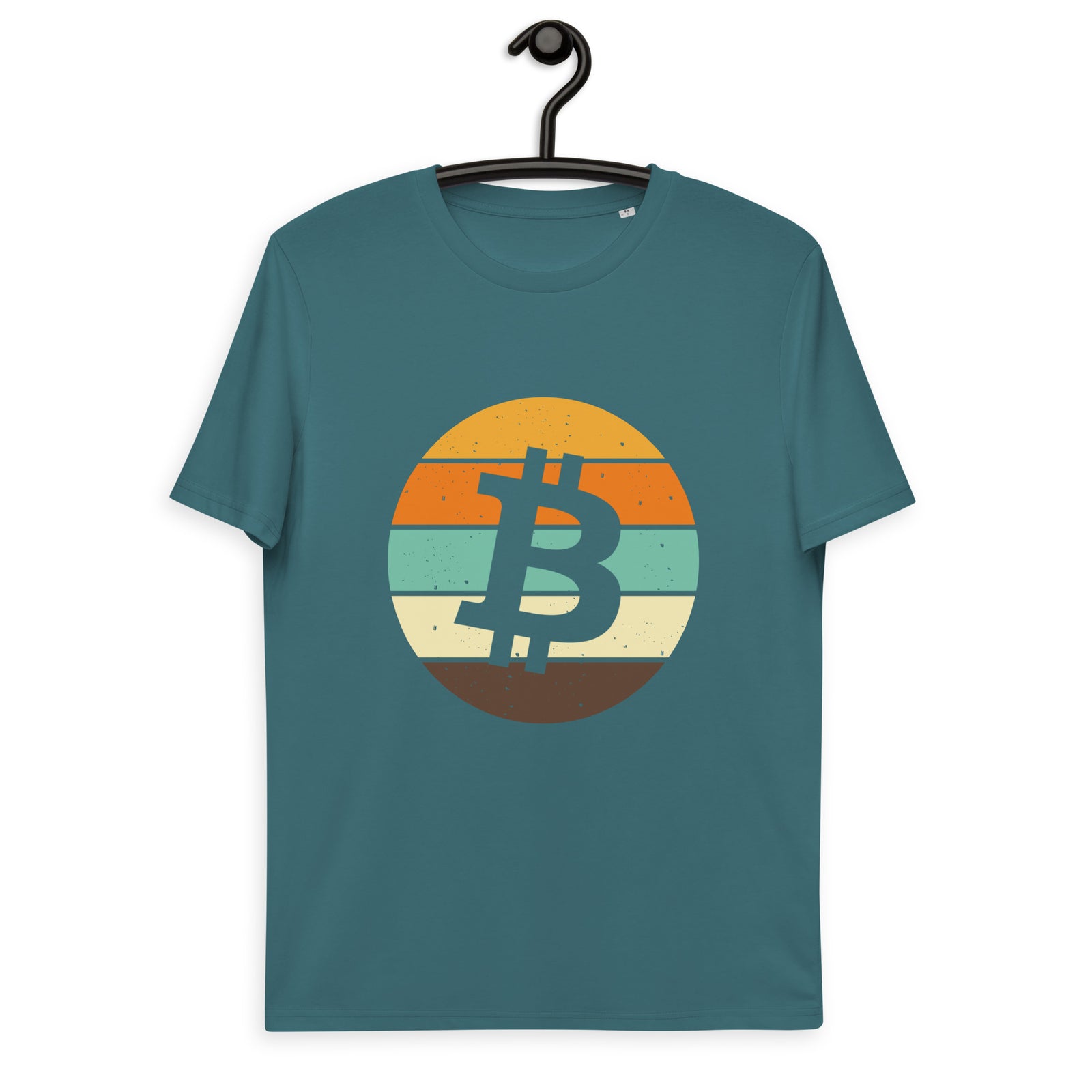 Bitcoin Retro Men's Organic Cotton T-Shirt