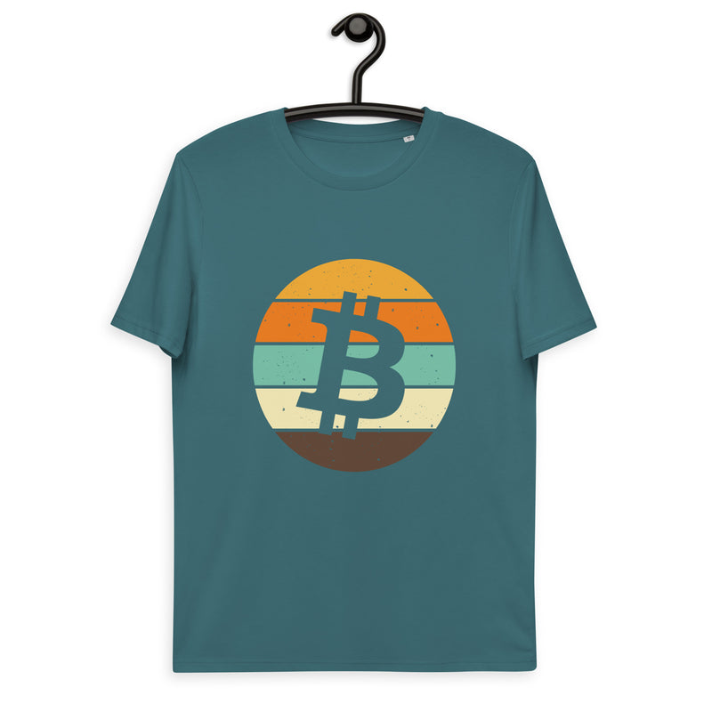 Bitcoin Retro Men's Organic Cotton T-Shirt