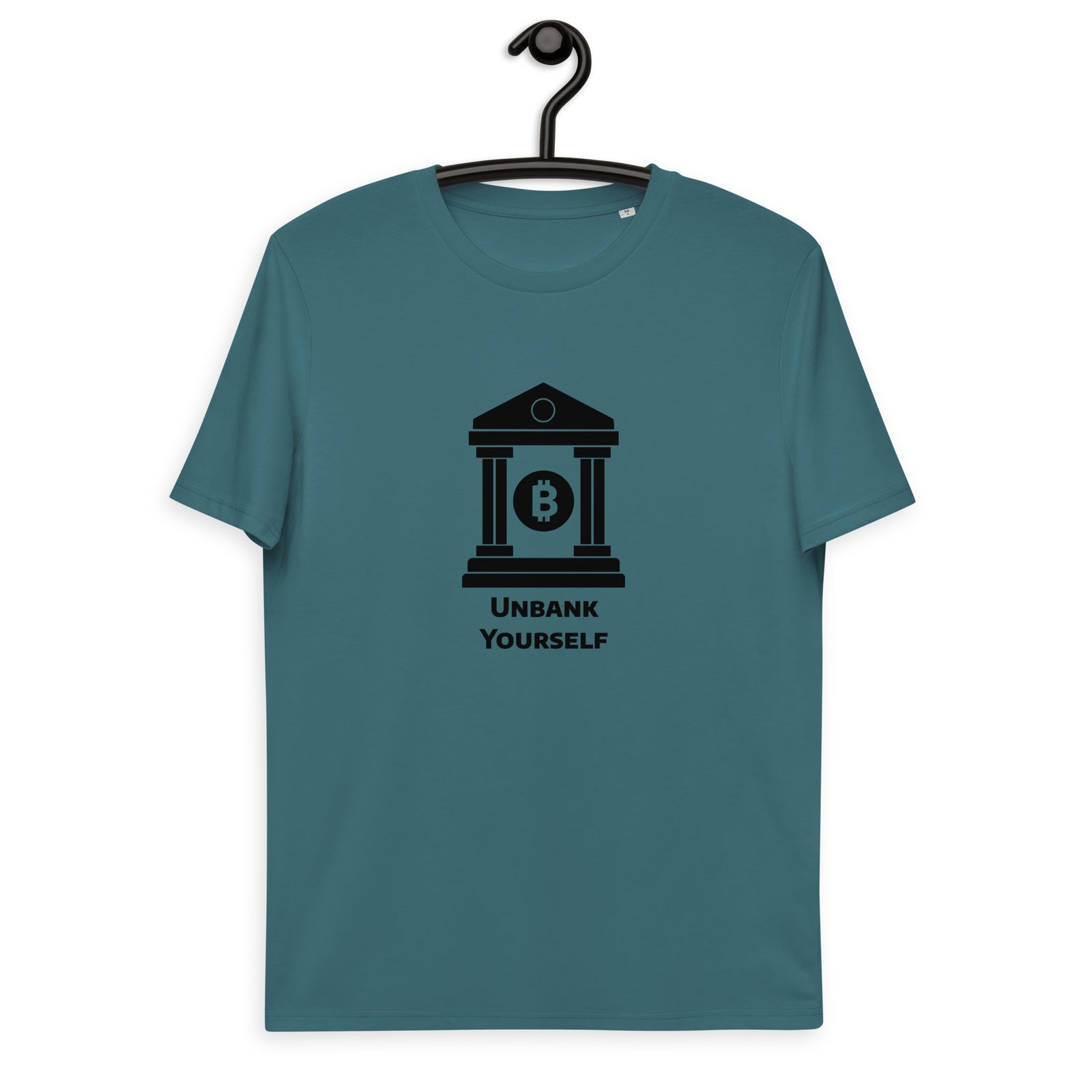 Bitcoin Unbank Yourself Men's Organic Cotton T-Shirt
