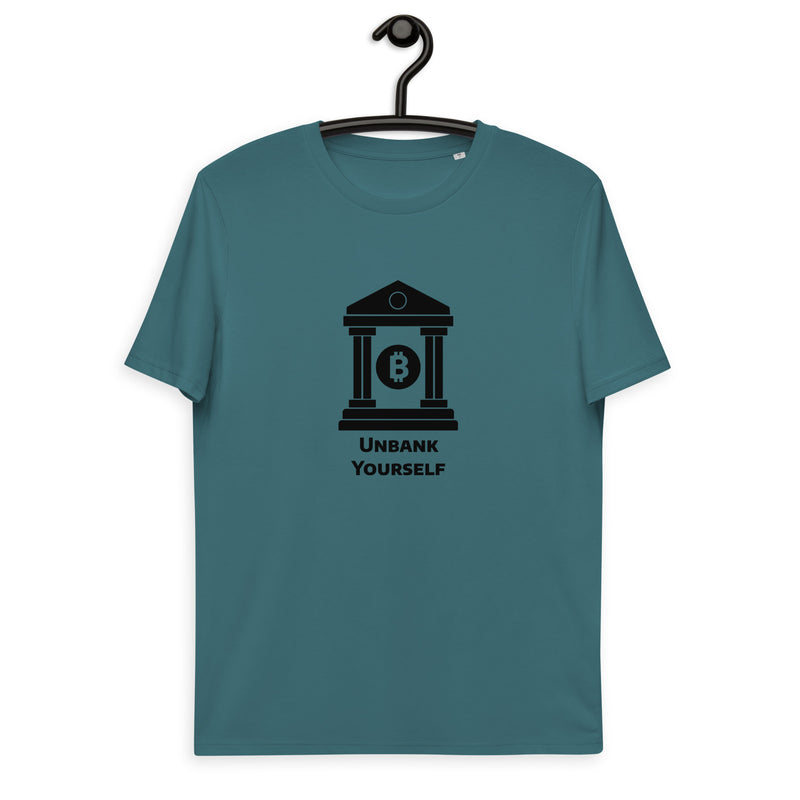 Bitcoin Unbank Yourself Men's Organic Cotton T-Shirt